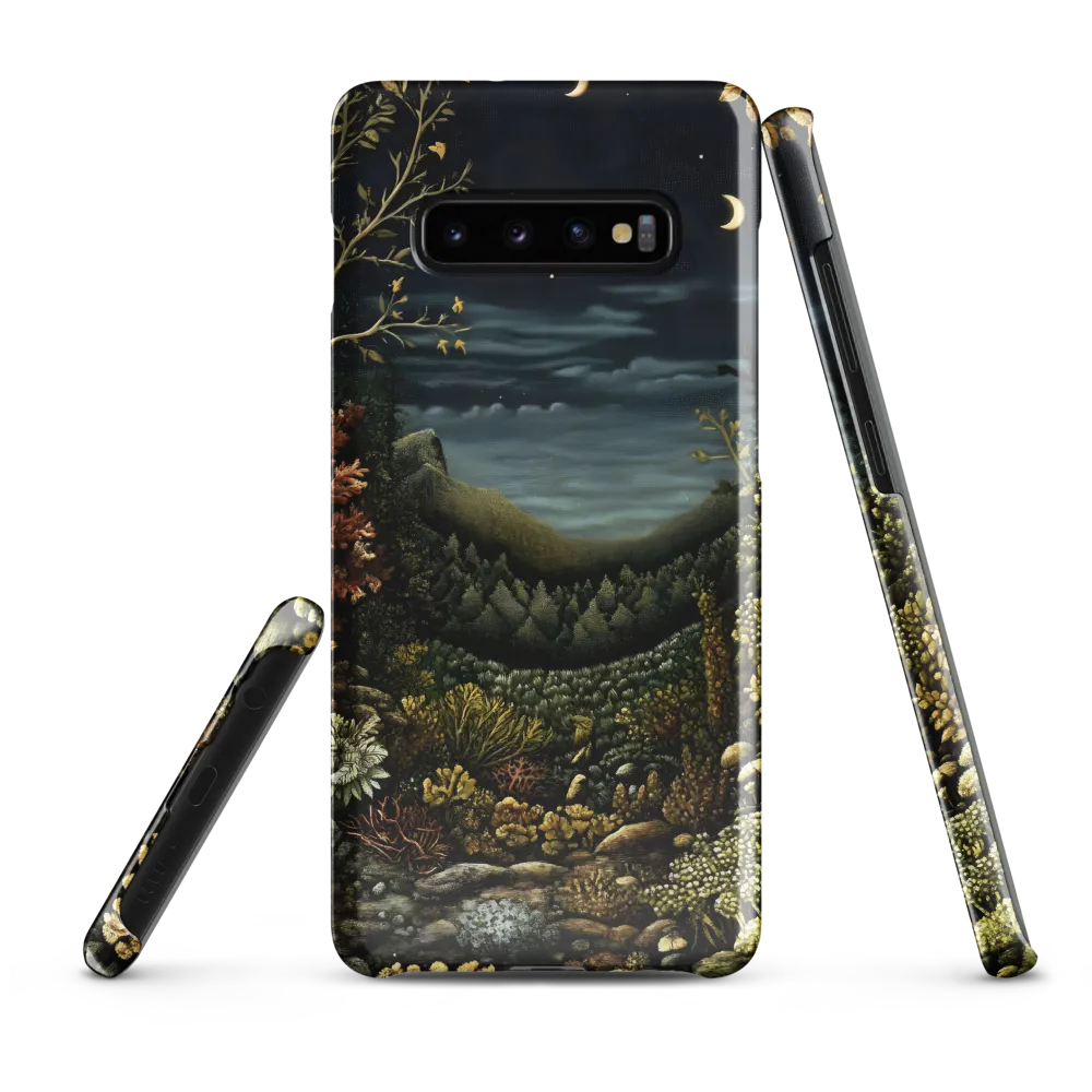 Celestial Reverie in a Serene Landscape | Phone Case |  S10 Plus | Snap Case | Glossy