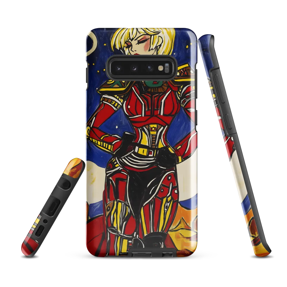 The Defiant Warrior | Phone Case |  S10 Plus | Tough Case | Glossy