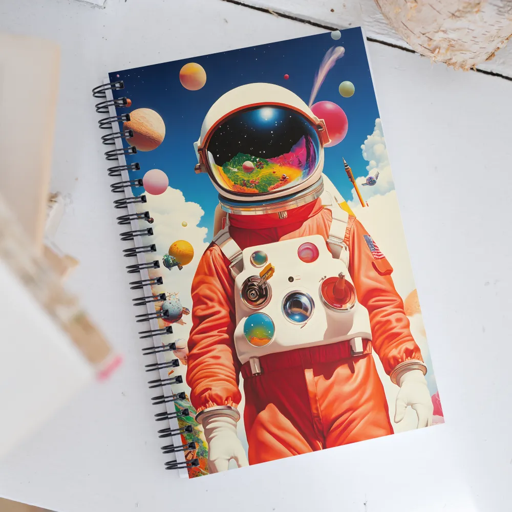 Journey Through the Cosmos | Spiral Notebook