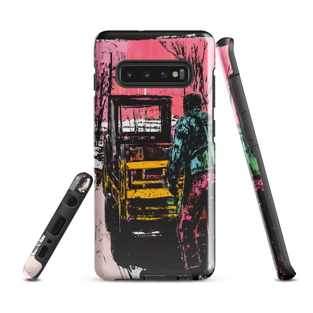 Resilience in Winter's Grip | Phone Case |  S10 Plus | Tough Case | Glossy