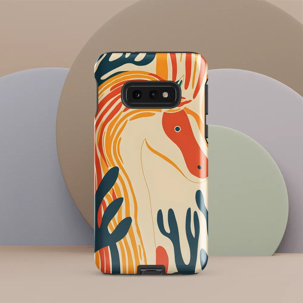 Whimsical Unicorn in a Lush Landscape