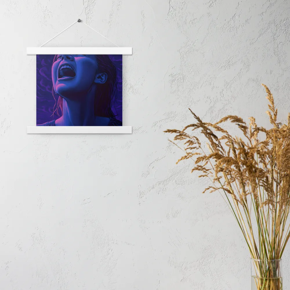 Echoes of Anguish | Poster With White Wood Hanger | 10″×10″