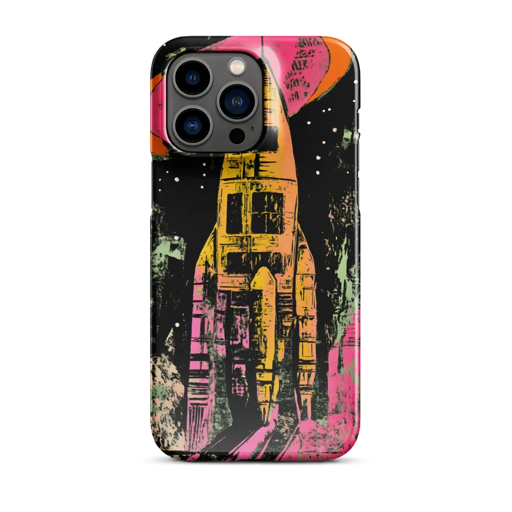 Cosmic Voyage: A Surreal Rocket Adventure