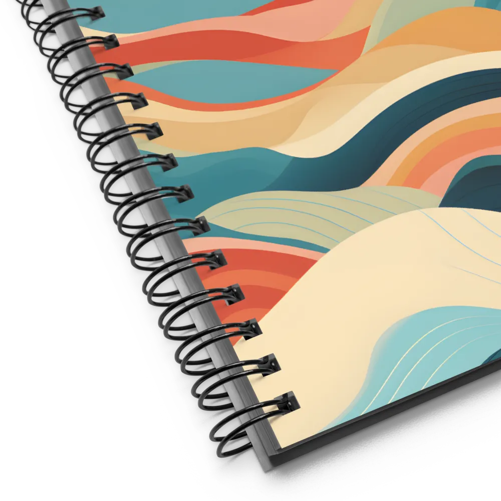 Waves of Tranquility | Spiral Notebook