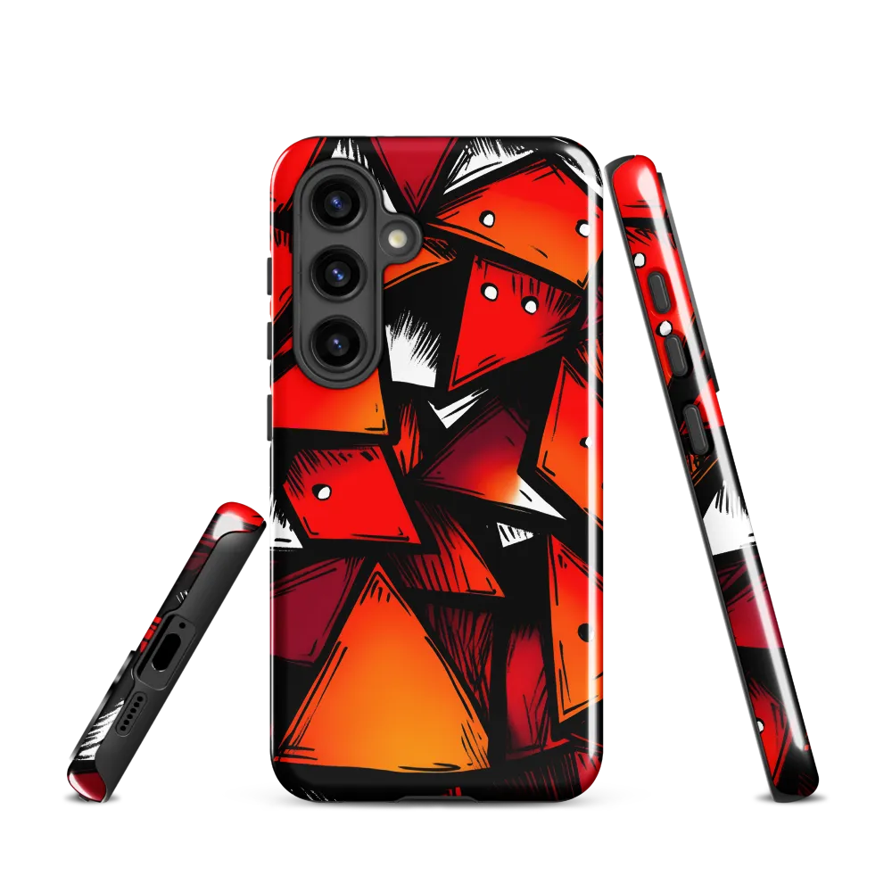 Dynamic Geometry of Red and Orange