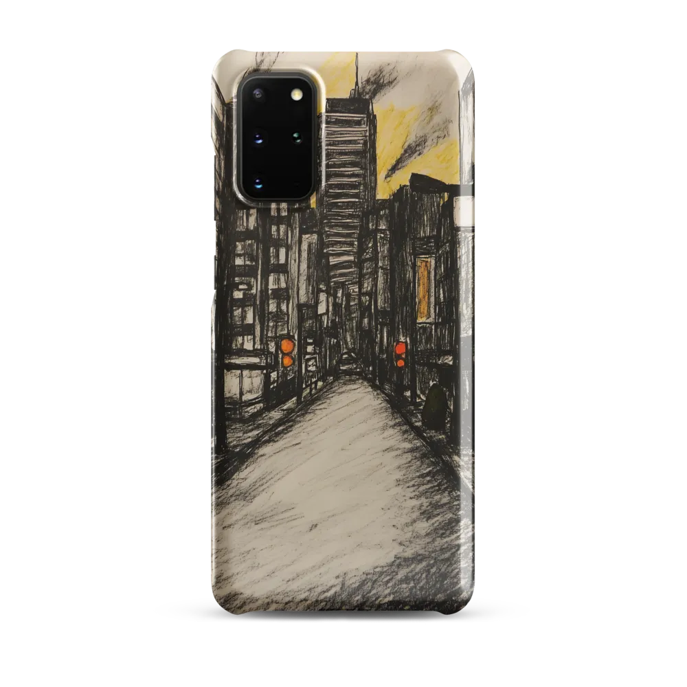 Cityscape of Solitude | Phone Case |  S20 Plus | Snap Case | Glossy