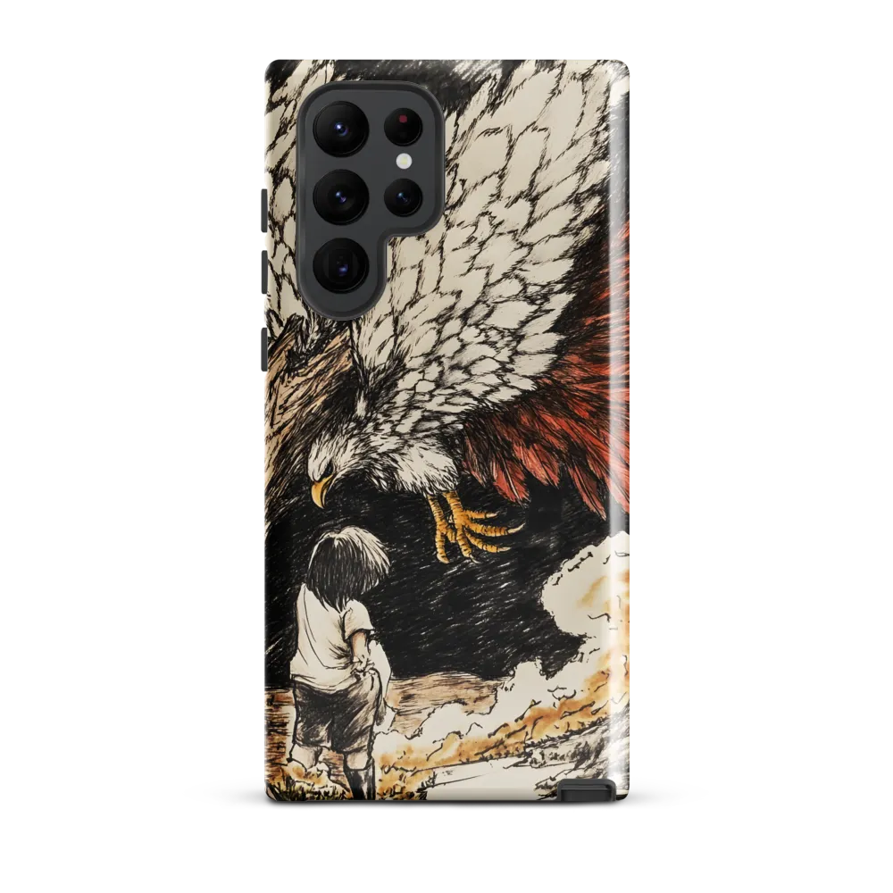 Awakening of the Guardian | Phone Case |  S22 Ultra | Tough Case | Glossy