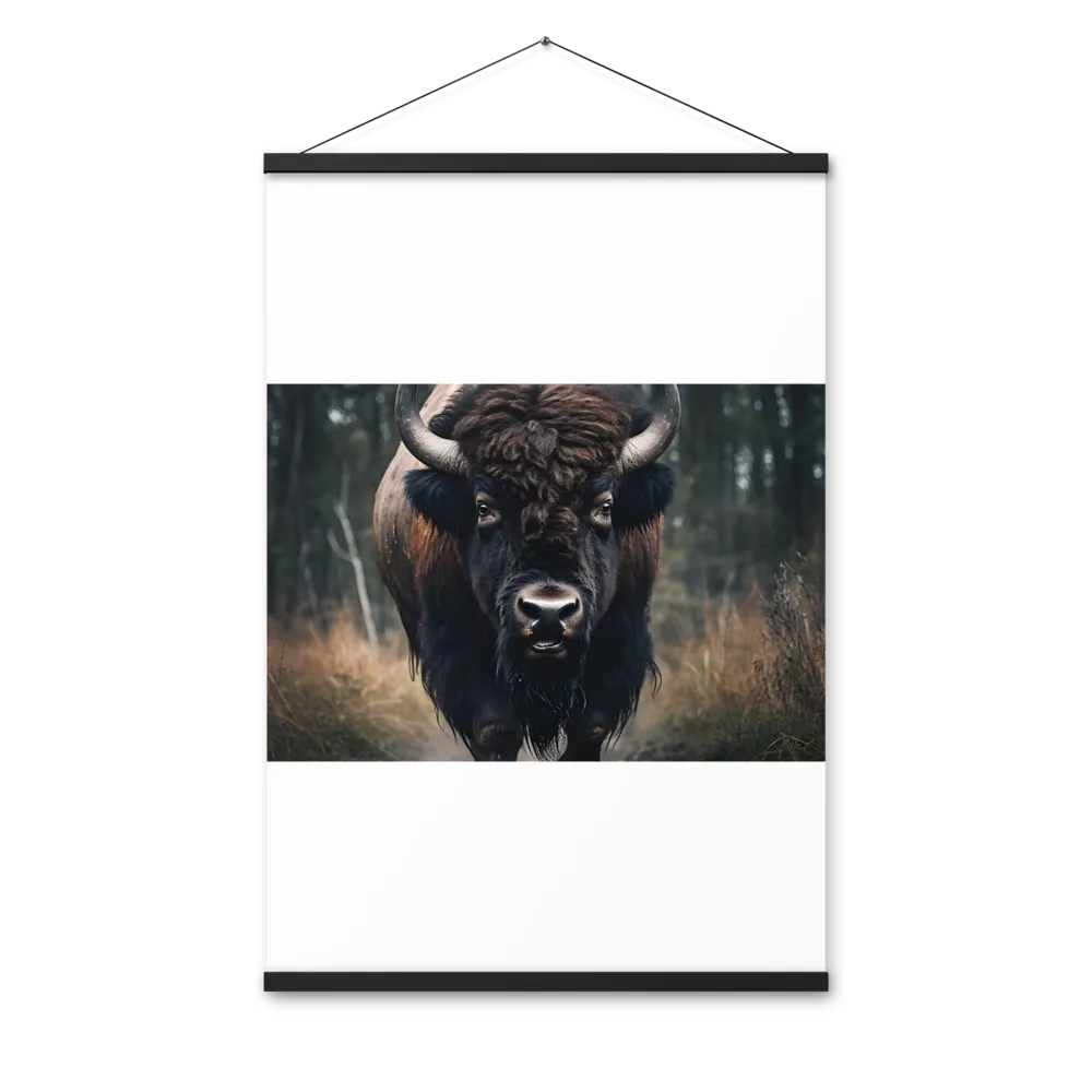 Majesty in the Wilderness | Poster With Black Wood Hanger | 24″×36″