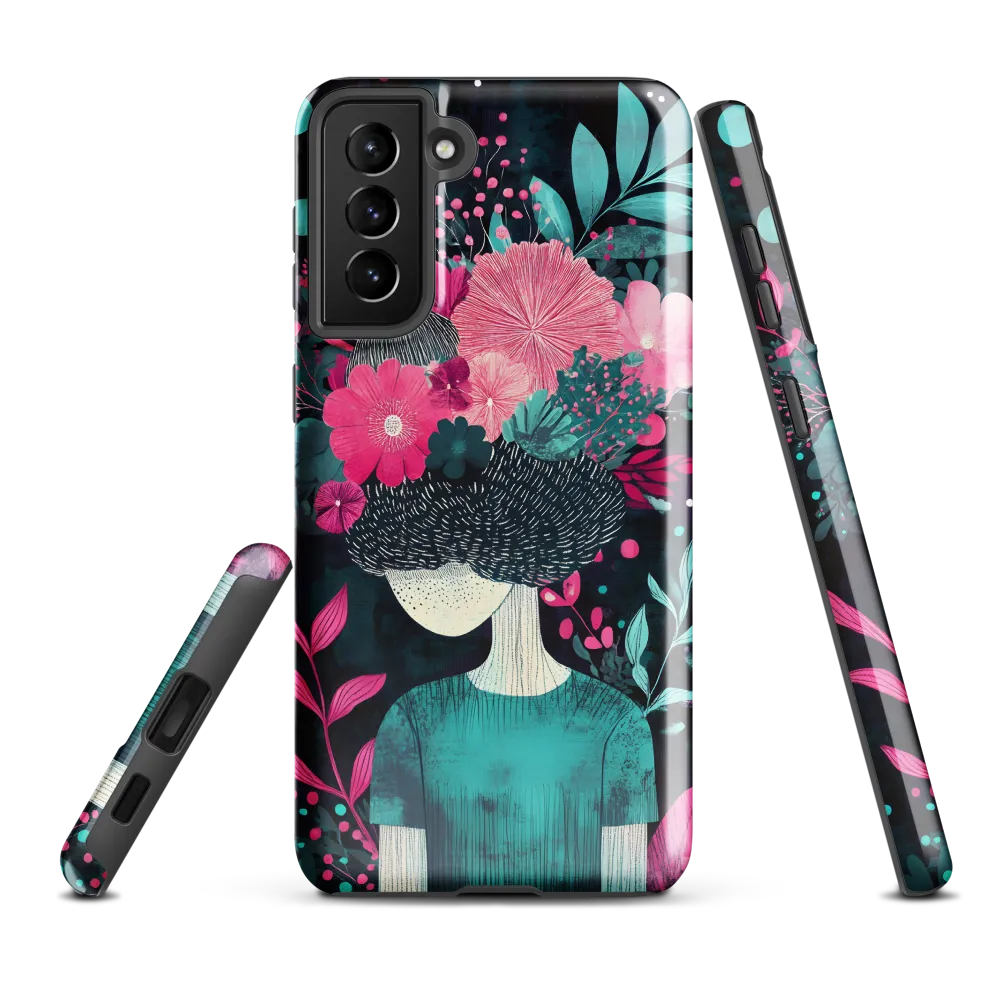 Floral Harmony: A Portrait of Serenity