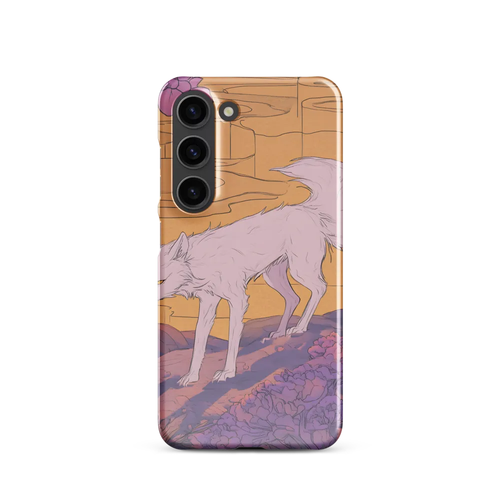 Whispers of the Violet Dawn | Phone Case |  S23 | Snap Case | Glossy