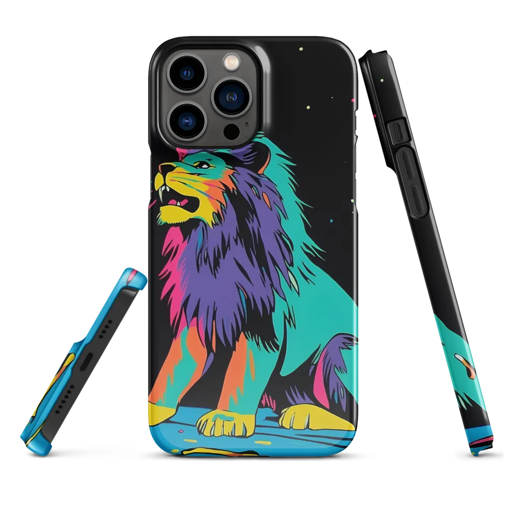 Roaring Colors: The Neon Lion