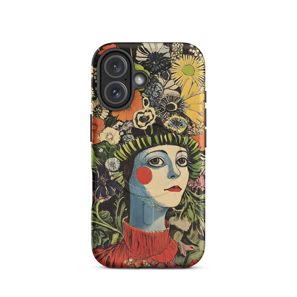 Floral Whimsy: A Portrait of Nature's Embrace