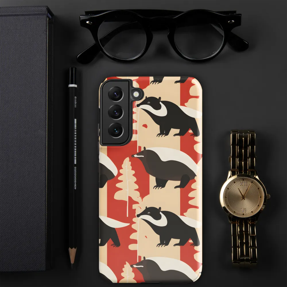 Wildlife Pattern: The Badger Tale