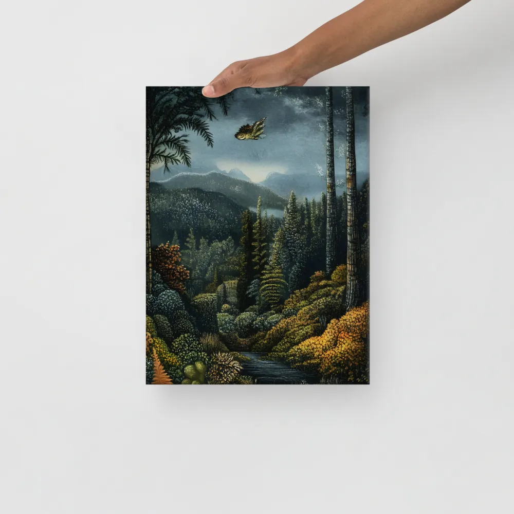 Whispers of the Enchanted Forest | Canvas | 12″×16″