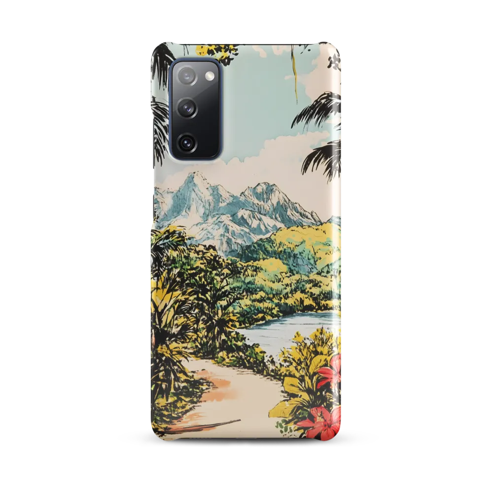 Tropical Serenity | Phone Case |  S20 FE | Snap Case | Glossy