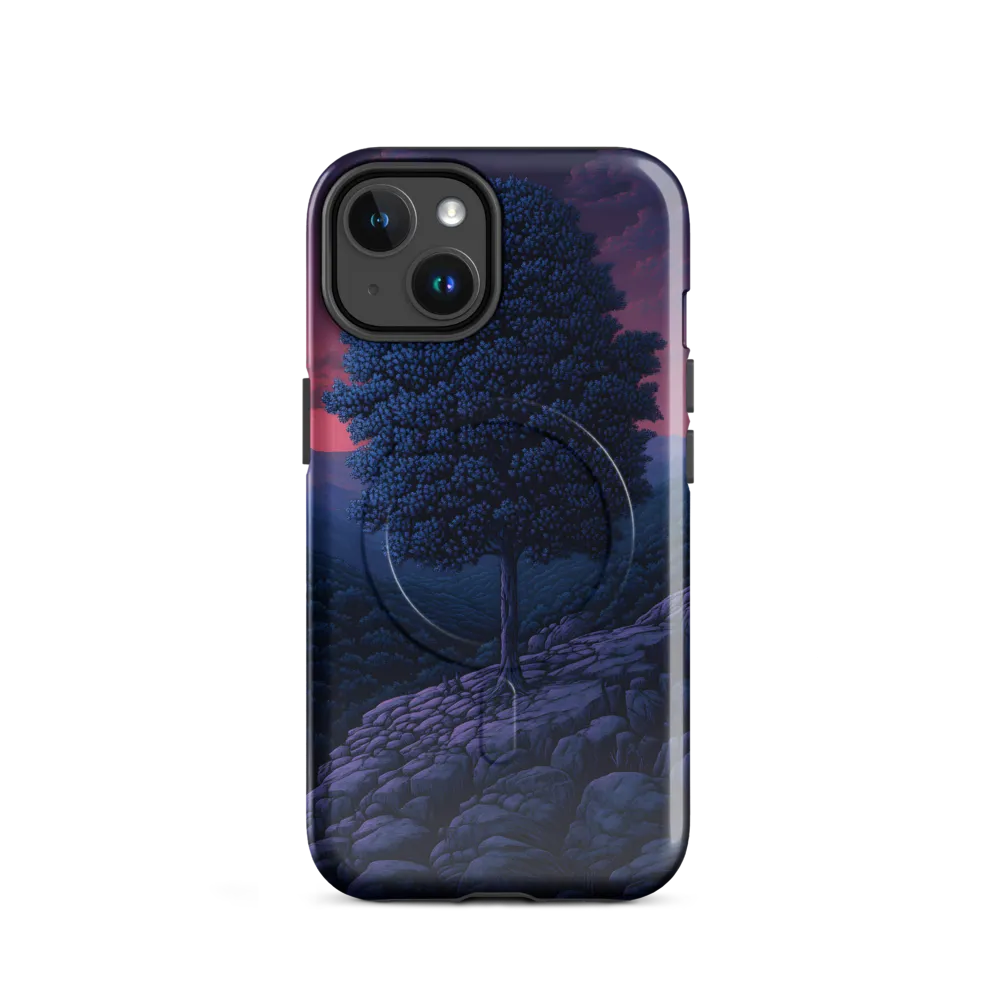 Solitary Sentinel: A Tree at Dusk