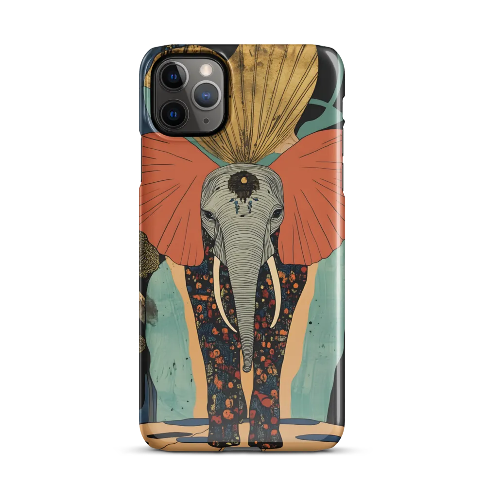 Whimsical Majesty: The Elephant of Dreams | Phone Case |  11 Pro Max | Snap Case | Glossy