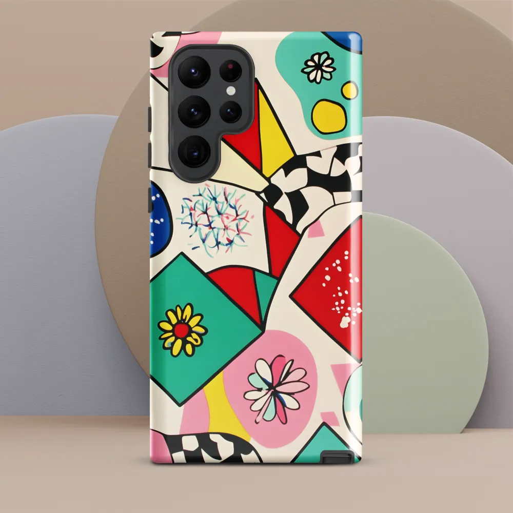 Joyful Geometry: A Playful Dance of Shapes and Colors