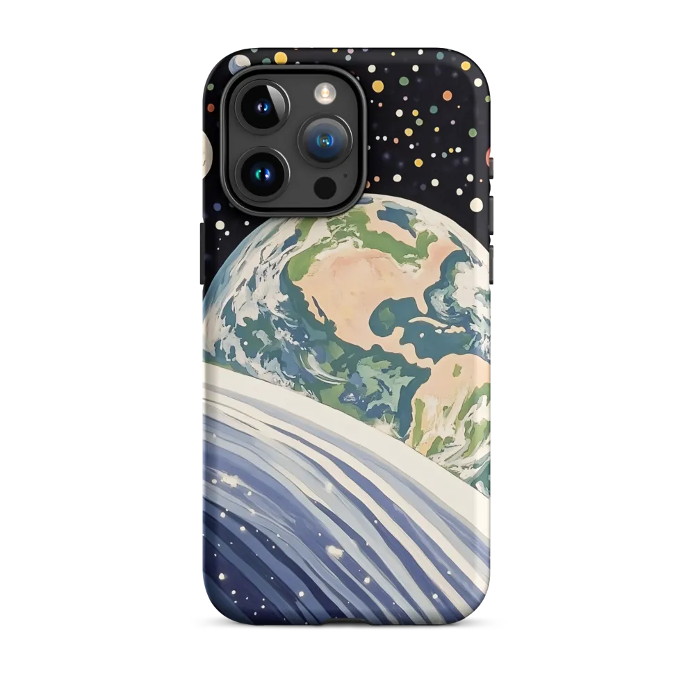 Celestial View: A Surreal Journey Through Space