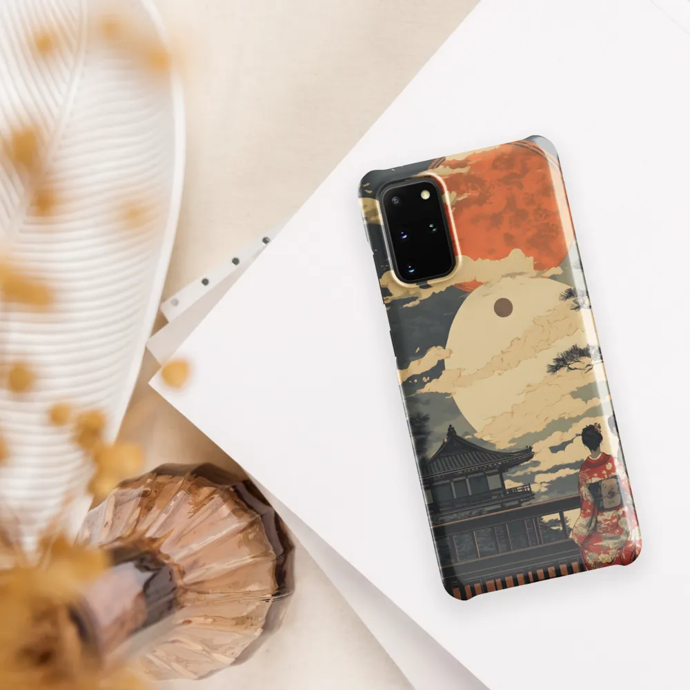 Under the Embrace of the Moon | Phone Case |  S20 Plus | Snap Case | Glossy
