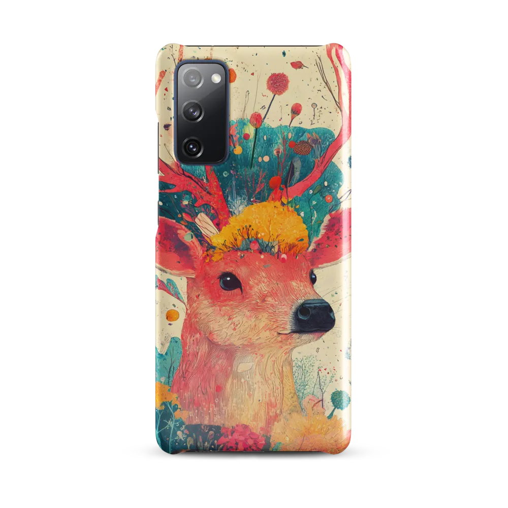 Whimsical Harmony: A Deer in Bloom