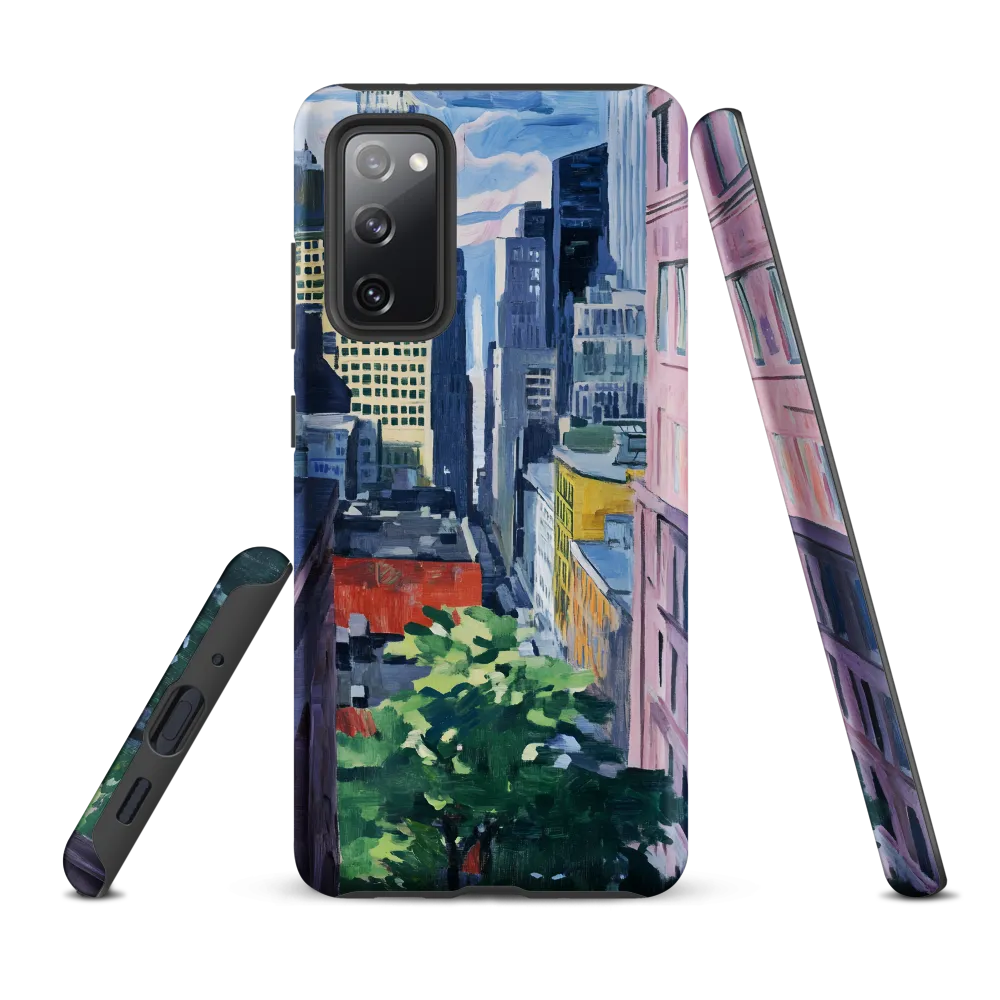 Urban Symphony: A Cityscape in Color