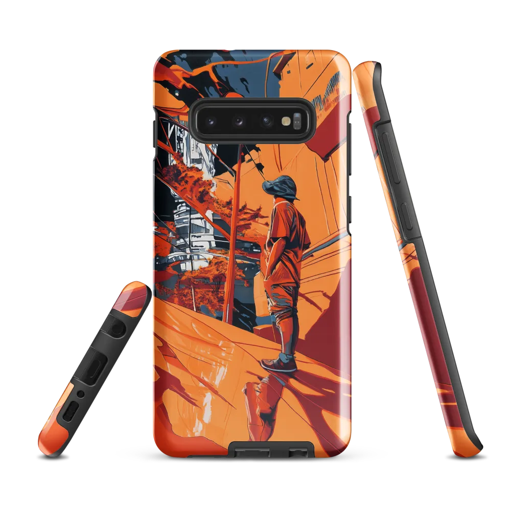 Urban Contemplation | Phone Case |  S10 Plus | Tough Case | Glossy