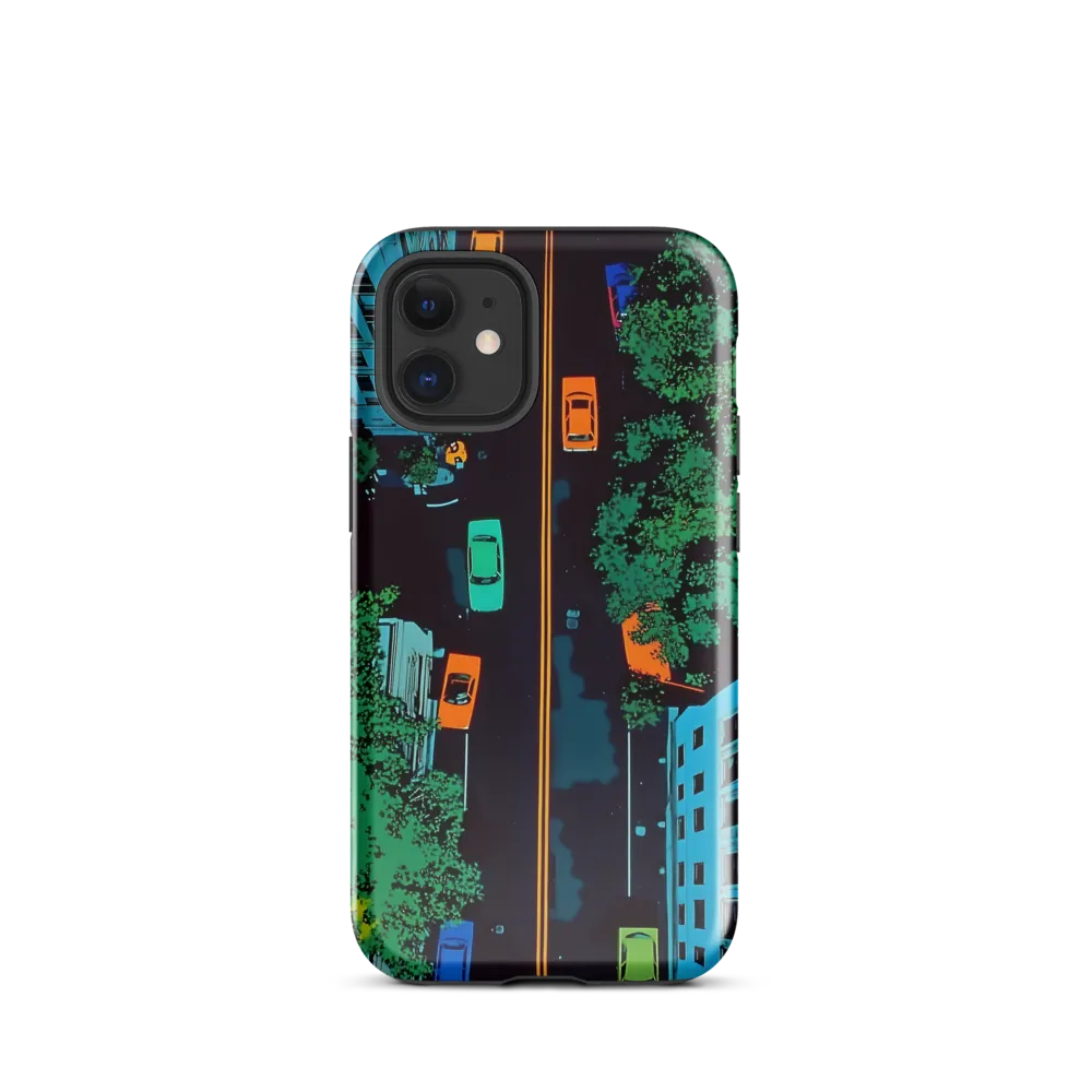 Urban Pulse: A Colorful Intersection