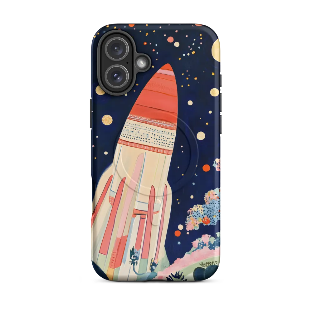 Cosmic Dreams: The Rocket's Journey
