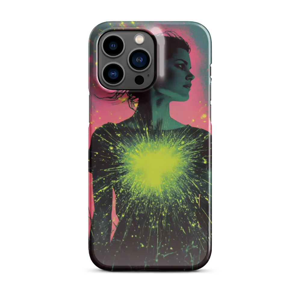 Cosmic Heart: A Surreal Portrait of Strength