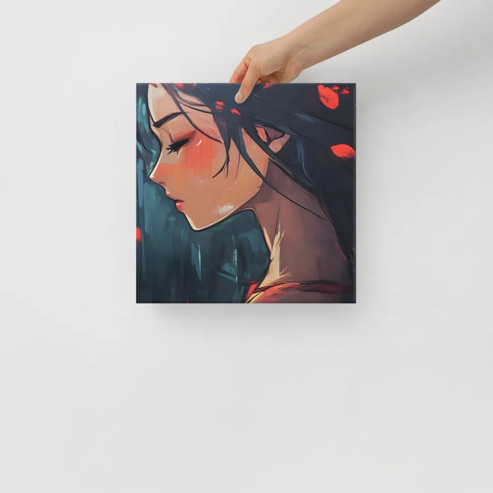 Whispers of Melancholy | Canvas | 12″×12″