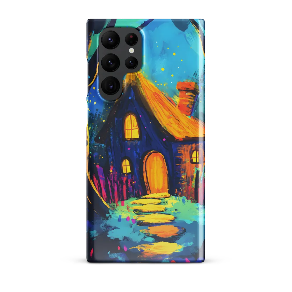 Mystical Retreat in Moonlight | Phone Case |  S22 Ultra | Snap Case | Glossy