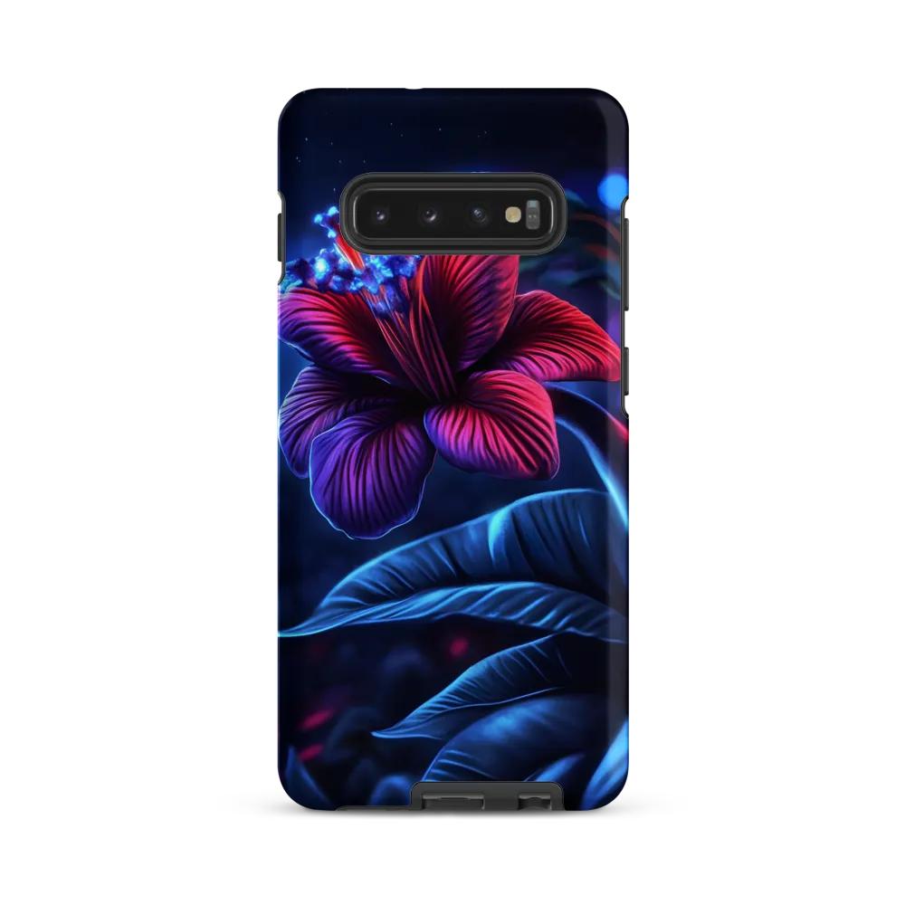 Illuminated Serenity: The Surreal Blossom