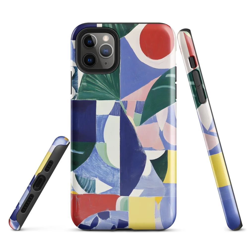 Harmony of Shapes: An Abstract Exploration | Phone Case |  11 Pro Max | Tough Case | Glossy