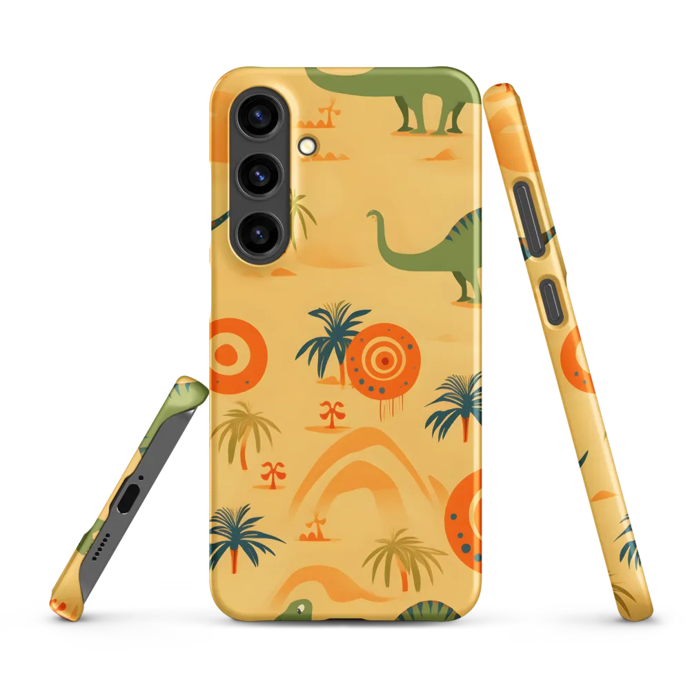Prehistoric Playtime | Phone Case |  S24 Plus | Snap Case | Matte