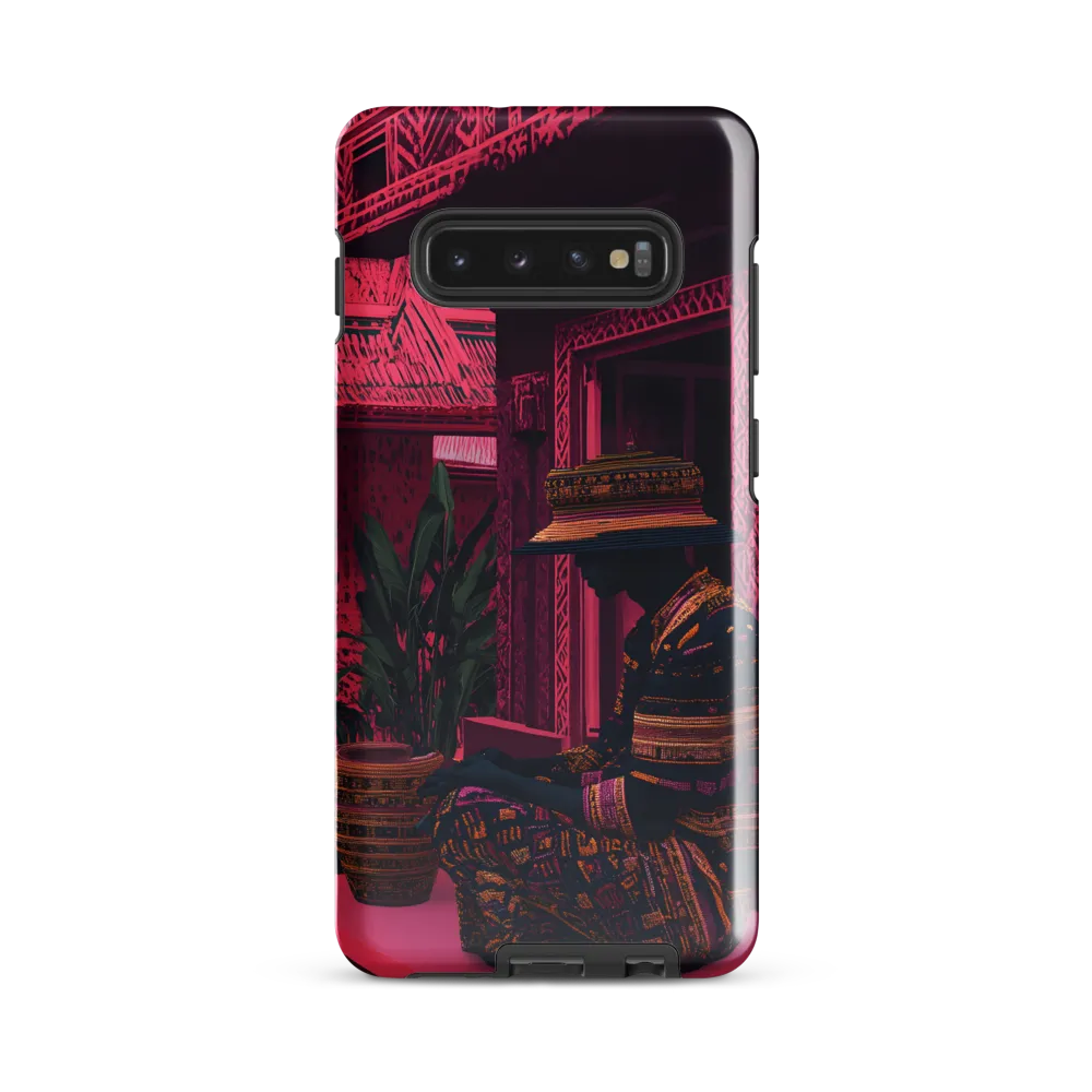 Harmony in Pink: A Cultural Reflection | Phone Case |  S10 Plus | Tough Case | Glossy