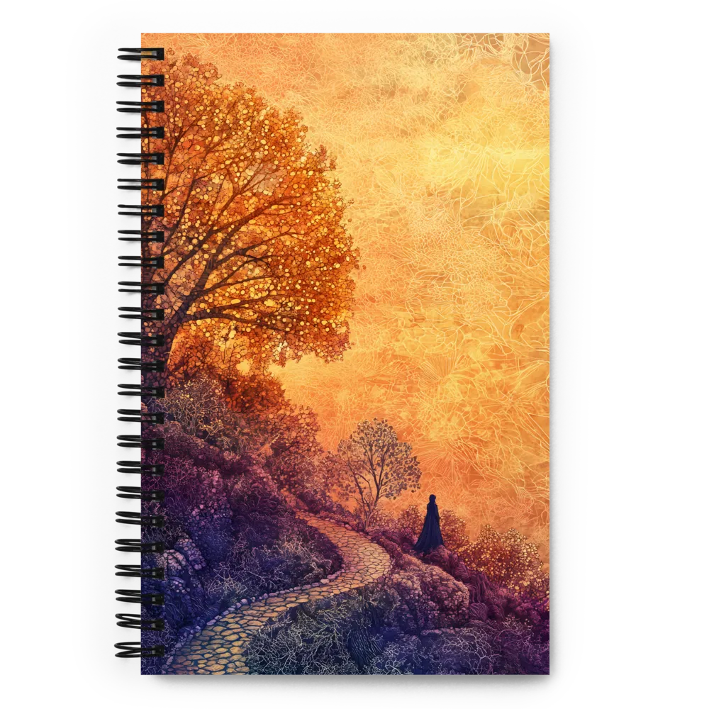 Whispers of Autumn | Spiral Notebook