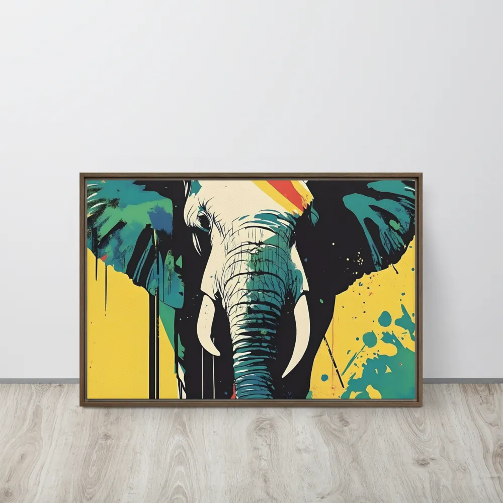 Elegance of the Wild: A Colorful Harmony