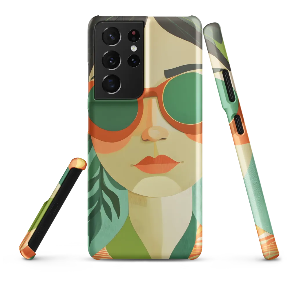 Bold Serenity: A Modern Portrait