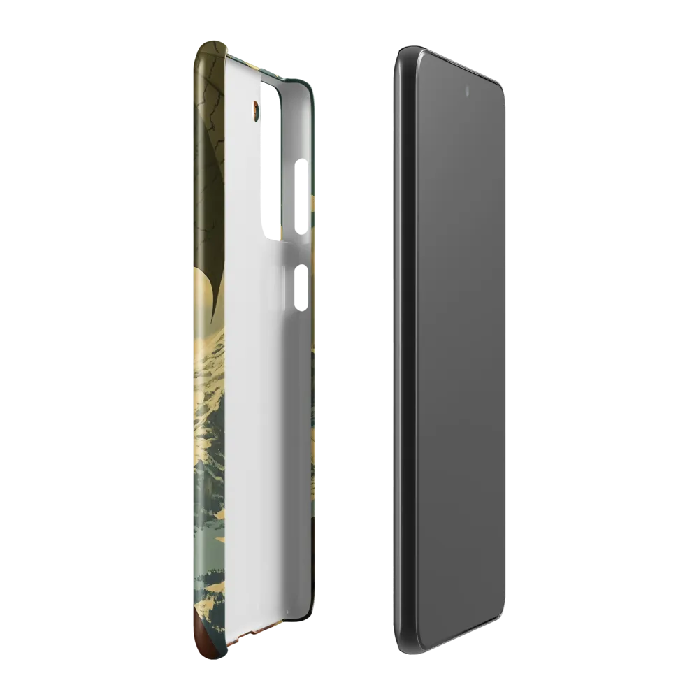 Mystic Harmony: The Dragon Keeper | Phone Case |  S21 Plus | Snap Case | Glossy