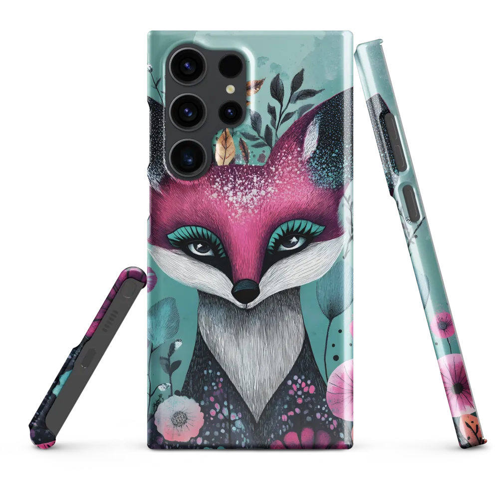 Whimsical Fox Among Blossoms