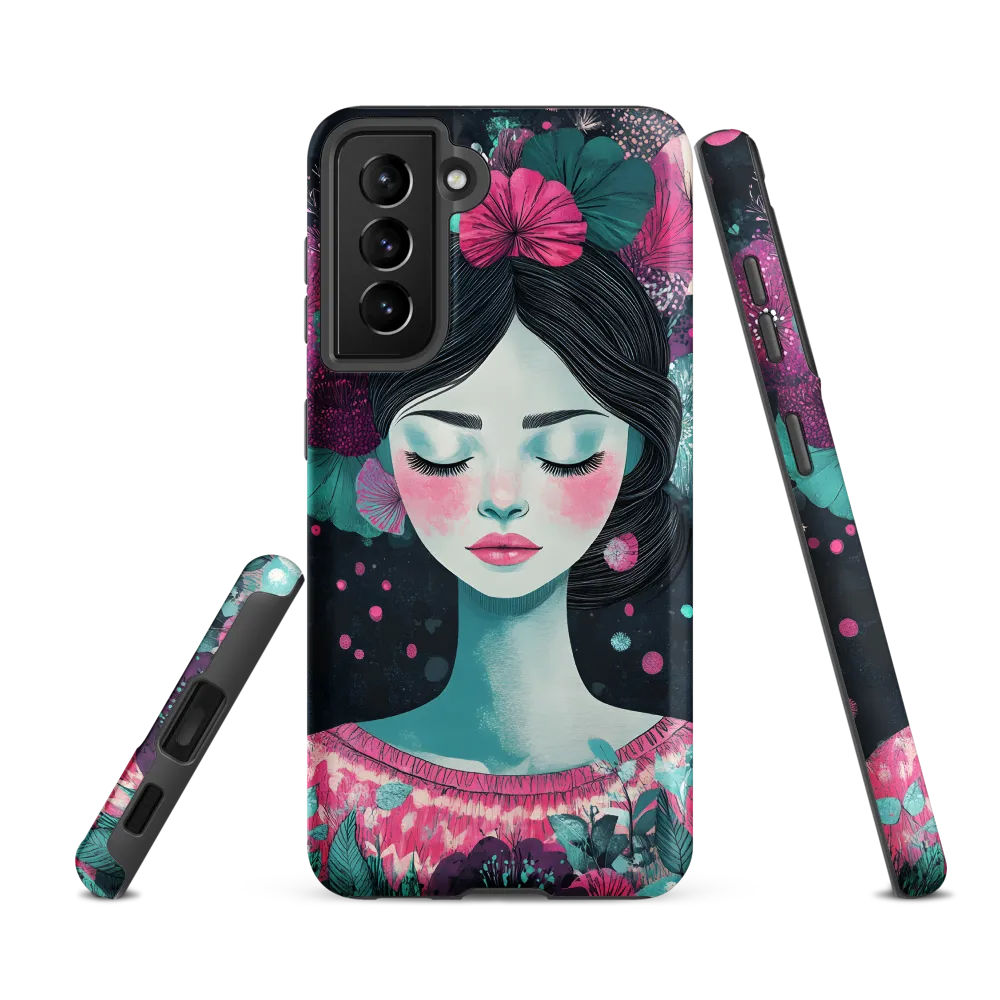 Embrace of Floral Serenity