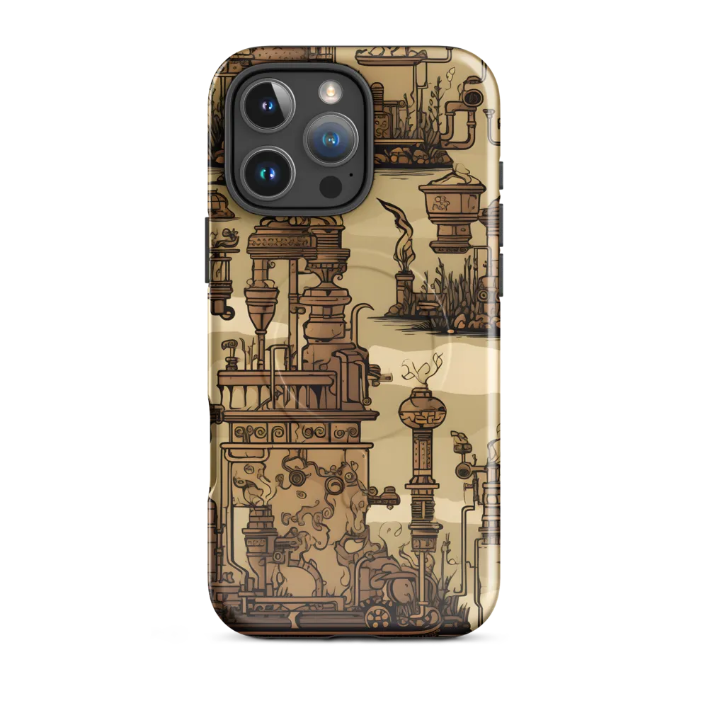 Whimsical Industrial Landscape