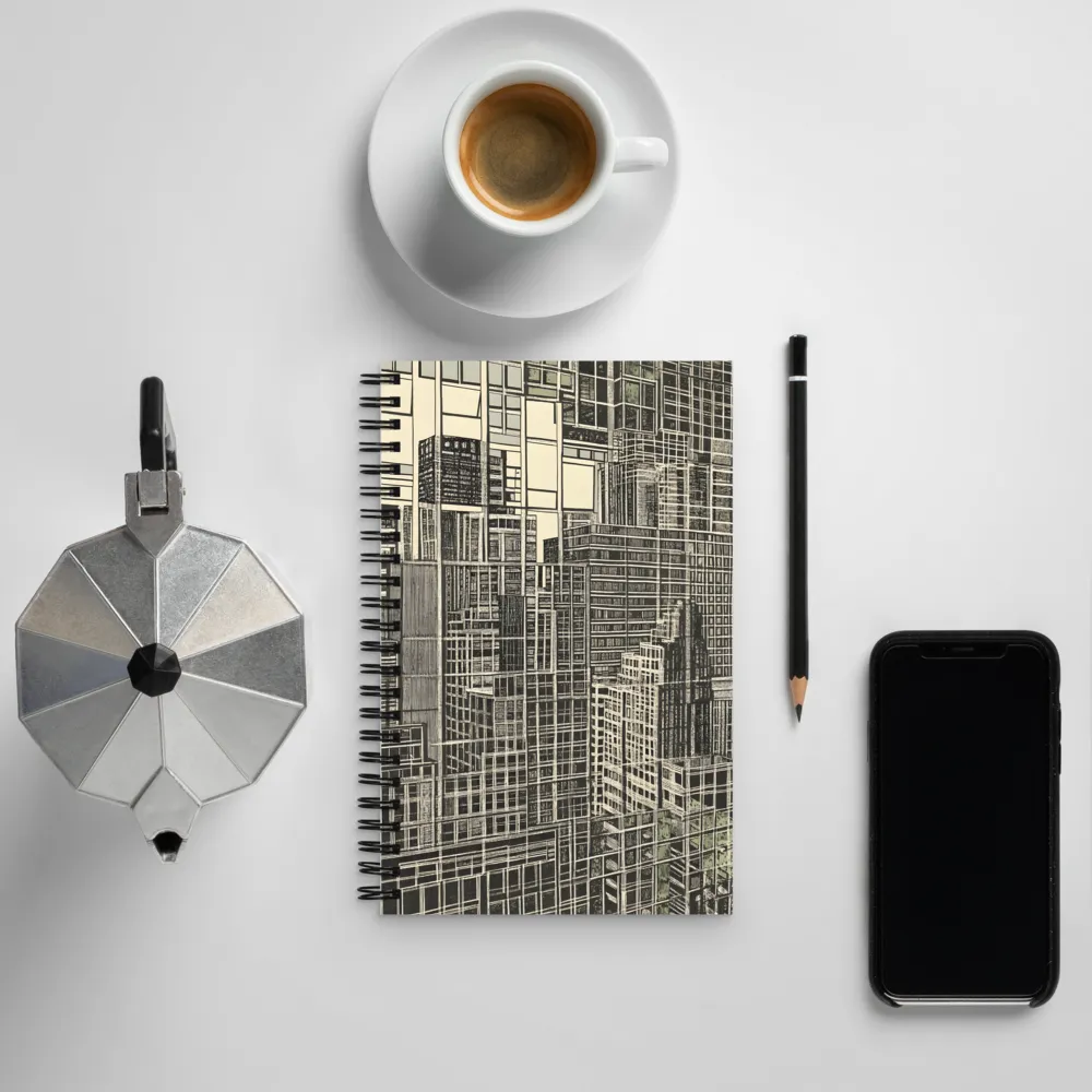 Urban Kaleidoscope | Spiral Notebook