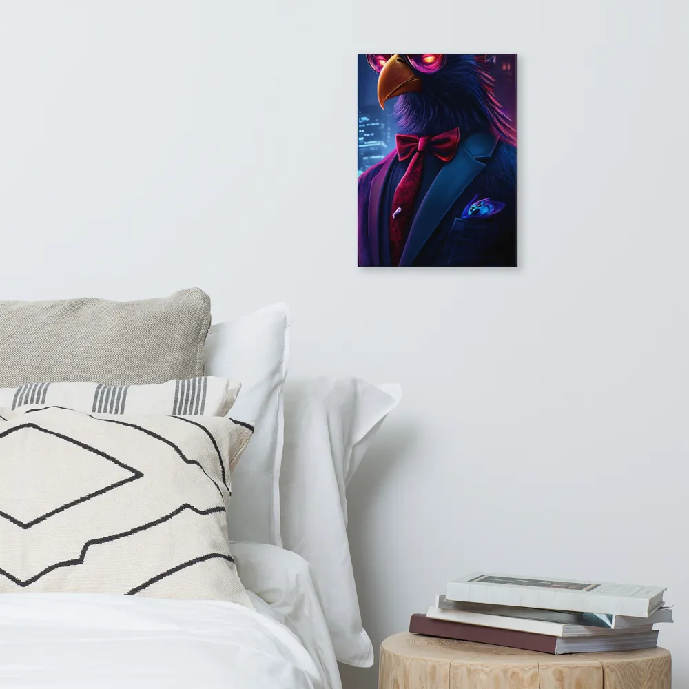 The Dapper Avian | Canvas | 12″×16″