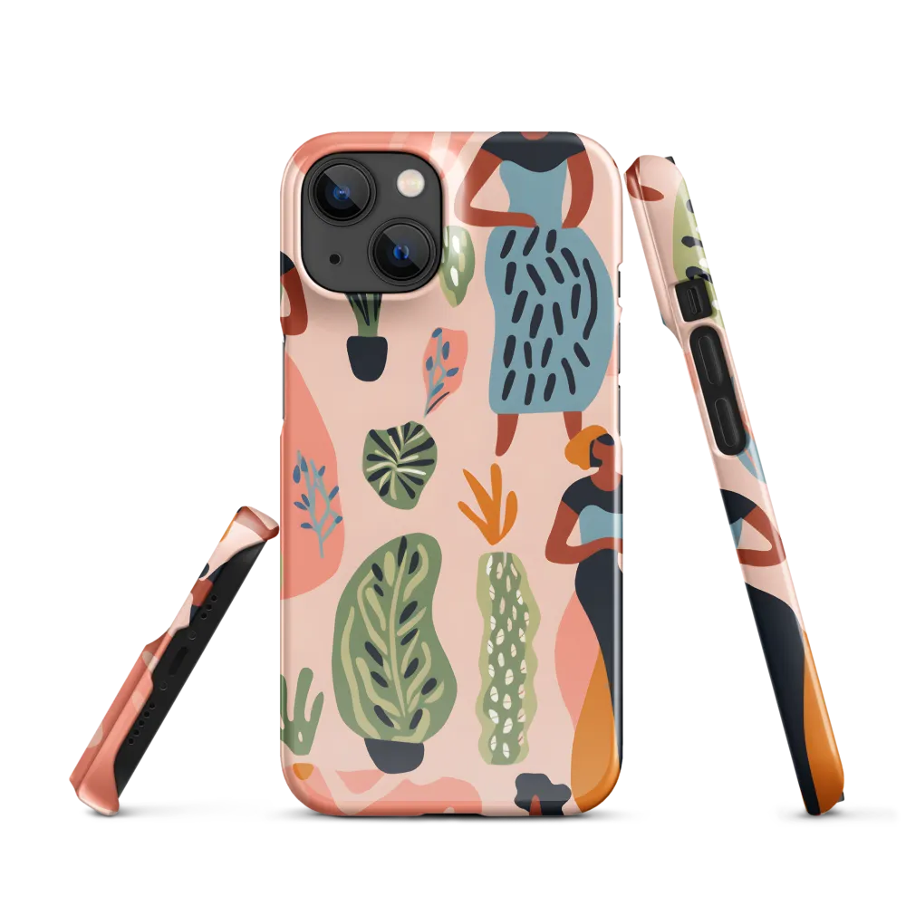 Harmony of Nature and Femininity | Phone Case |  14 | Snap Case | Glossy
