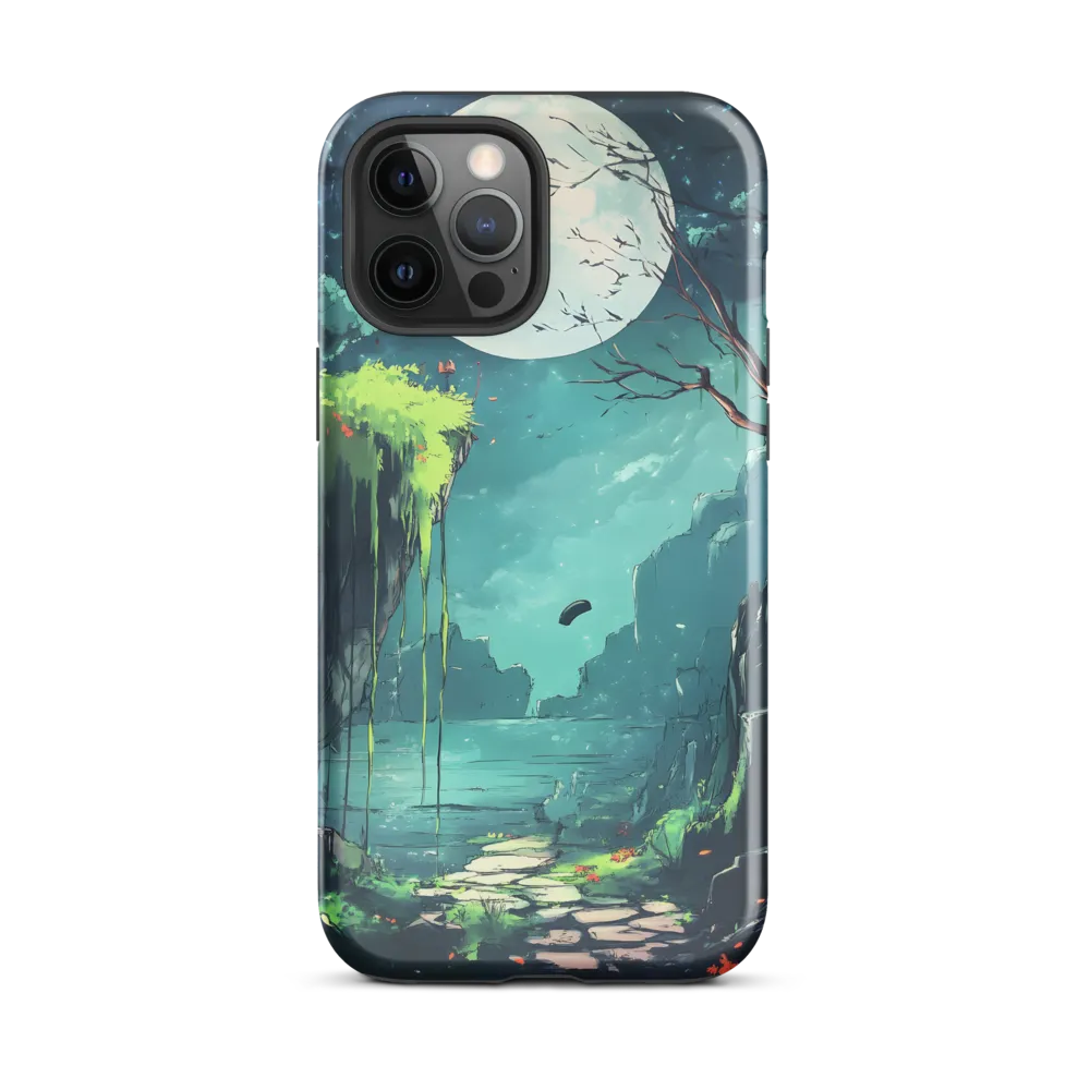 Moonlit Serenity: A Fantastical Landscape