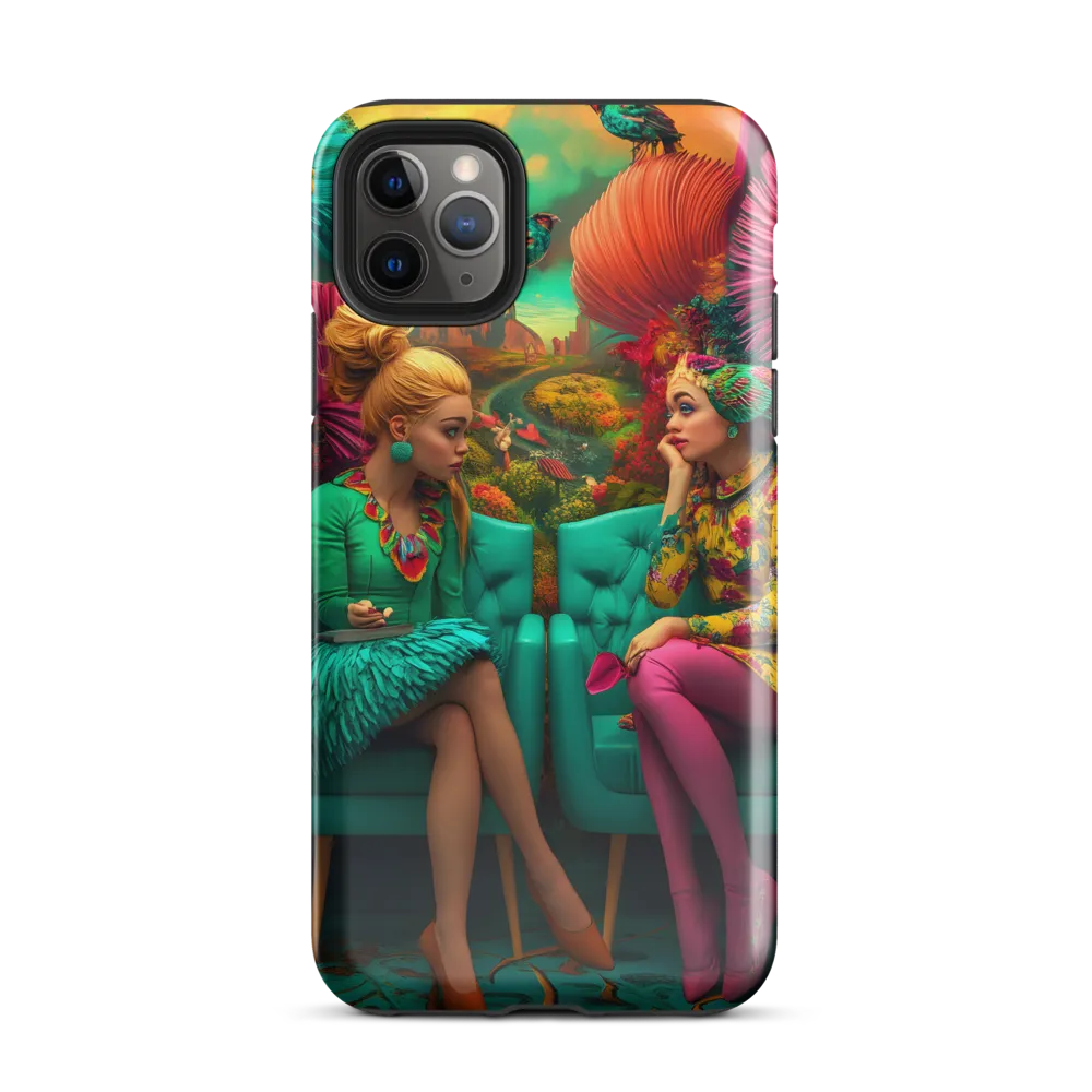 Whimsical Conversations | Phone Case |  11 Pro Max | Tough Case | Glossy