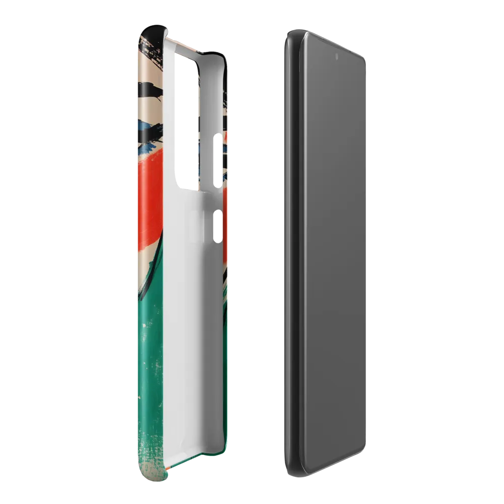 Vivid Portrait of a Modern Muse | Phone Case |  S21 Ultra | Snap Case | Glossy