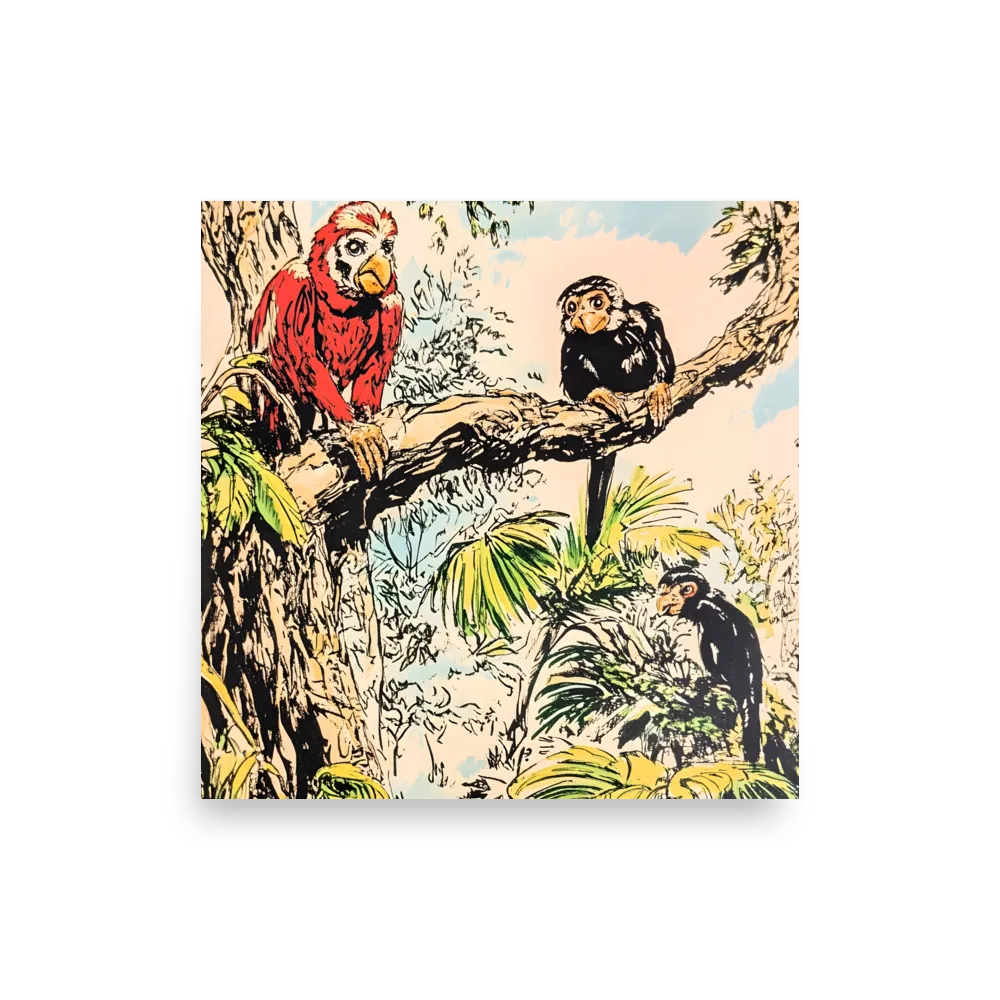 Jungle Harmony | Poster | 10″×10″